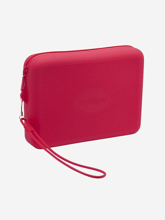Toiletry Bag In Red Colour 23cm