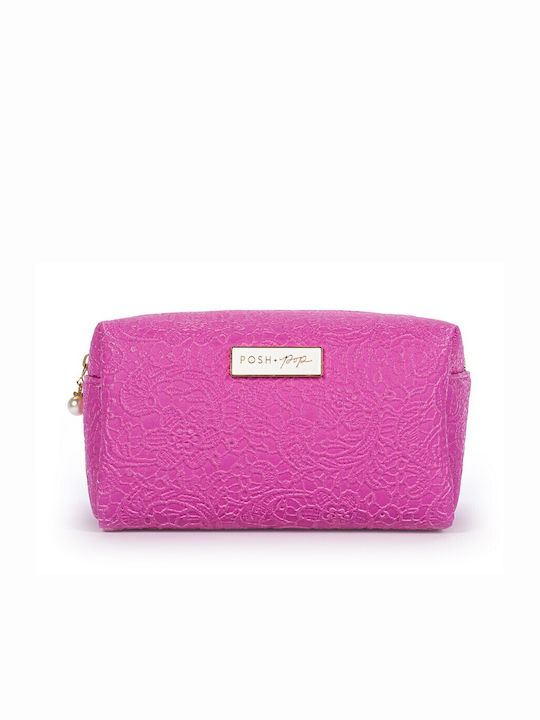 Tri-Coastal Design Toiletry Bag in Fuchsia color