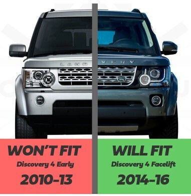 Land Rover Δεξί Κρύσταλλο Φαναριού για Land Rover Discovery