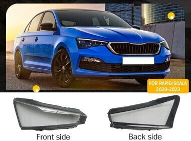 Αριστερό Κρύσταλλο Φαναριού για Skoda Scala