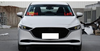 Δεξί Κρύσταλλο Φαναριού για Mazda 3 2019