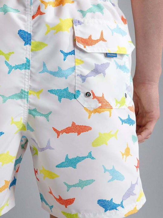 Men's Swimwear Shorts White