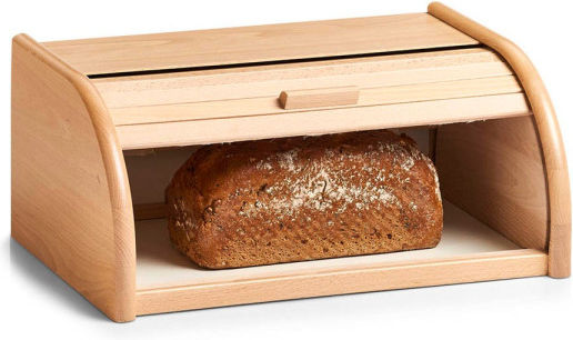Zeller Brotkasten Hölzernes Braun 40x28x18cm