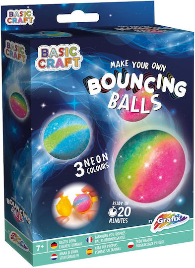 Grafix Kunststoff-Bauspielzeug Jumping Balls für Kinder ab 7+ Jahre Jahren