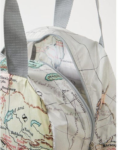Legami Milano Sack Voyage Beige Fabric L36.5xW18xH32cm