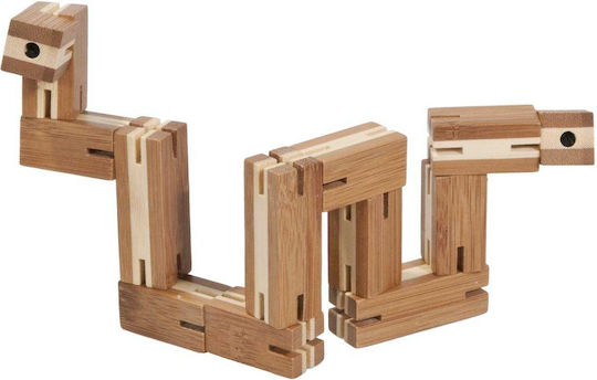 Fridolin 3d Bamboo Flexi-cub Logic Puzzle aus Holz