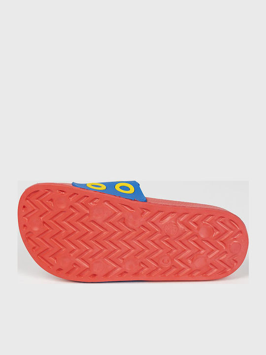 Șlapi pentru copii Albastre Sonic