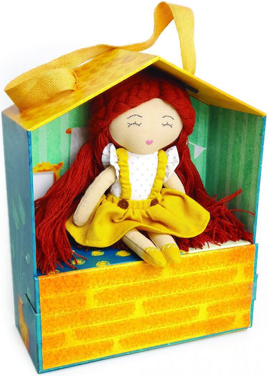Svoora Păpușă de pânză cu Dollhouse pentru 3+ ani+ Ani 20cm.