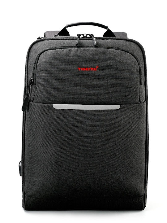 Tigernu Τσάντα Πλάτης για Laptop με Θύρα USB σε Μαύρο χρώμα T-B3305