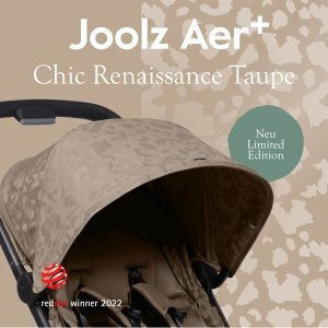 Joolz Aer+ Kinderwagen Geeignet ab 6+ Monaten Chic Renaissance Black 6kg
