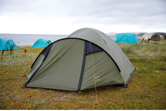 Grand Canyon Camping Tent Igloo Green 4 Seasons for 4 People 310x285x135cm