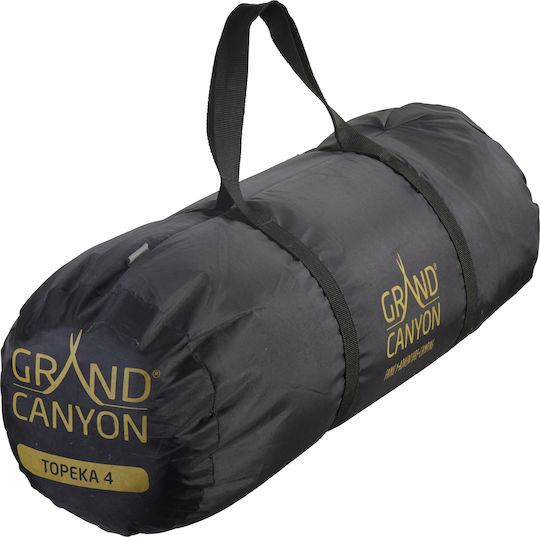 Grand Canyon Camping Tent Igloo Green 4 Seasons for 4 People 310x285x135cm