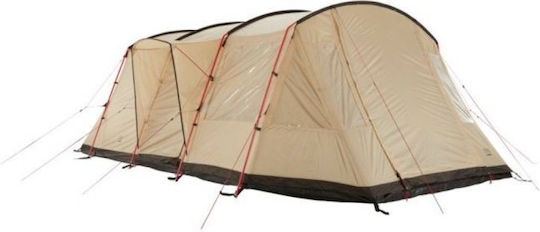 Grand Canyon Доломити 6 Палатка За Къмпинг Тунел Бежова 4 Сезона За 6 Човека 580x380x190см
