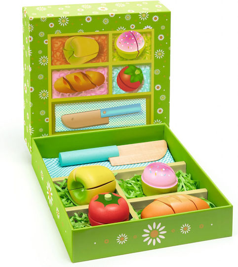 Djeco Picnic Din Lemn Pentru 3+ Ani 13 Bucăți