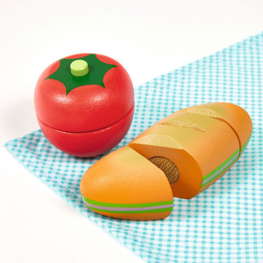 Djeco Picnic Din Lemn Pentru 3+ Ani 13 Bucăți