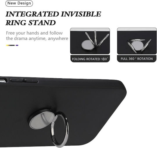 Magnetic Back Cover Silicone Black (Galaxy M15)