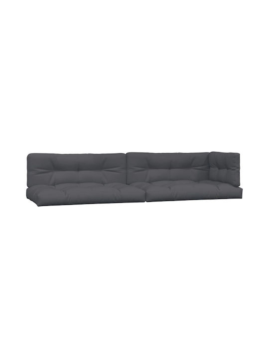 Garden & Outdoor Furniture Sets Living Room Set 5 Pieces Beige with Pillows