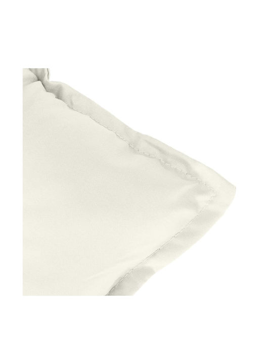 vidaXL Garden Chair Cushions with Backrest Beige 2 Pieces 50x120cm