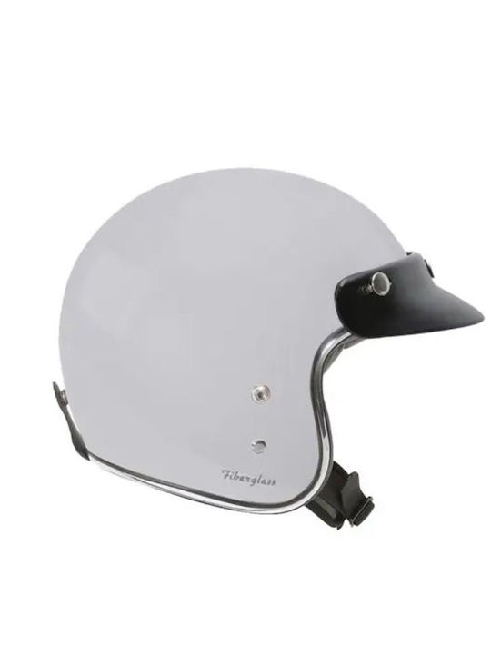 Garibaldi G02X Light Gray Κράνος Μηχανής Jet ECE 22.06