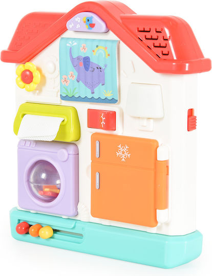 Hola Toys Βρεφικό Παιχνίδι Montessori Sensorial Activity House με Μουσική για 10+ Μηνών