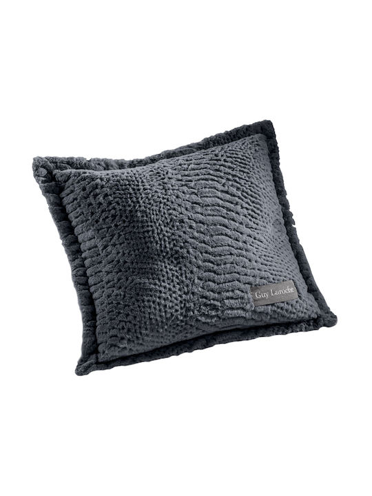 Three-Seater Sofa Throw Crusty Carbon 170x300 + Pillowcase 48x48+3