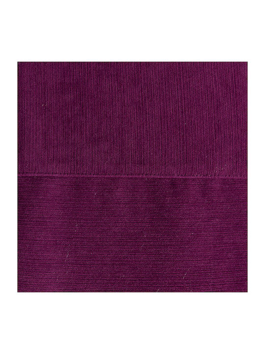 Silk Fashion 1307 Ριχτάρι Πολυθρόνας Chenille 180x180εκ. Βιολέτι