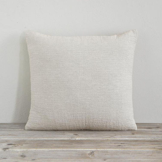 Nima Azura Armchair Throw 2 Sides 180x180cm Ivory