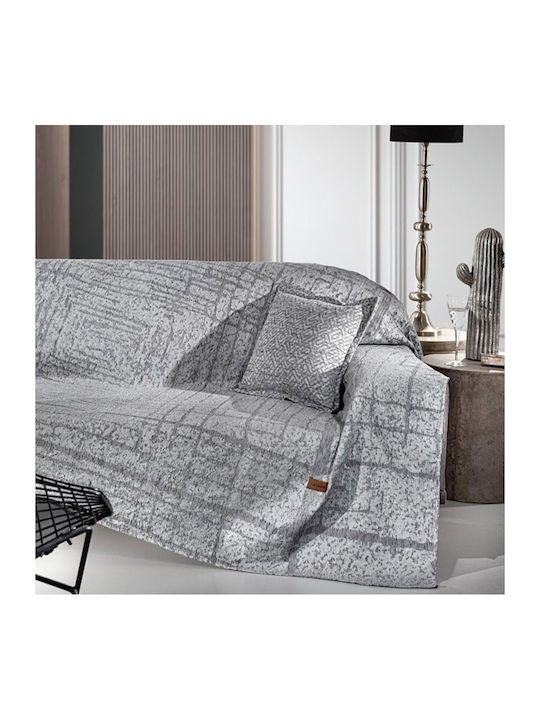 Guy Laroche Monte Фотьойл Throw Шенил 180x150см Сив