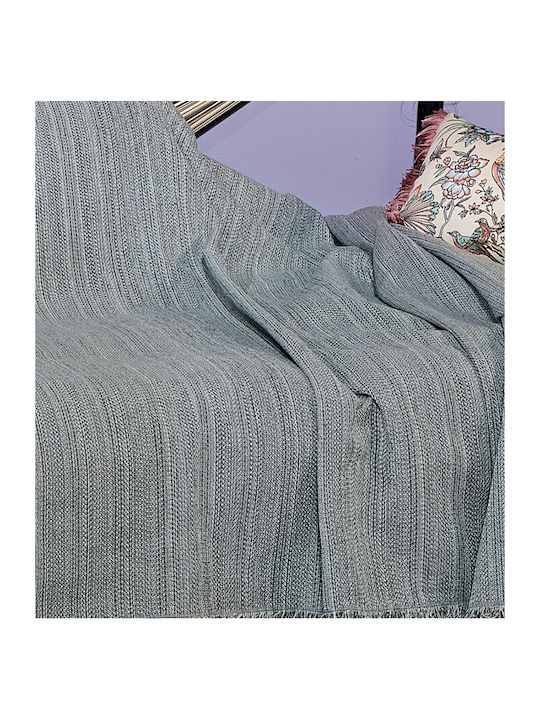 Kentia Grant Ριχτάρι Πολυθρόνας Chenille 170x180εκ. 22 Grey 000073509