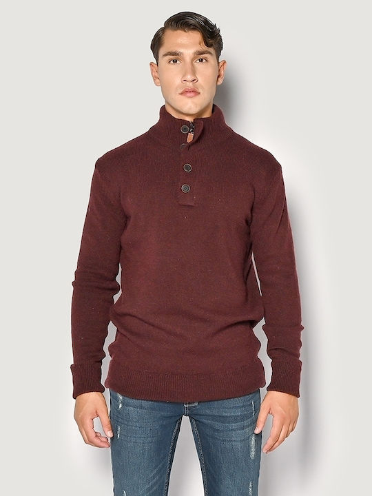 Long Sleeve Burgundy Sweater