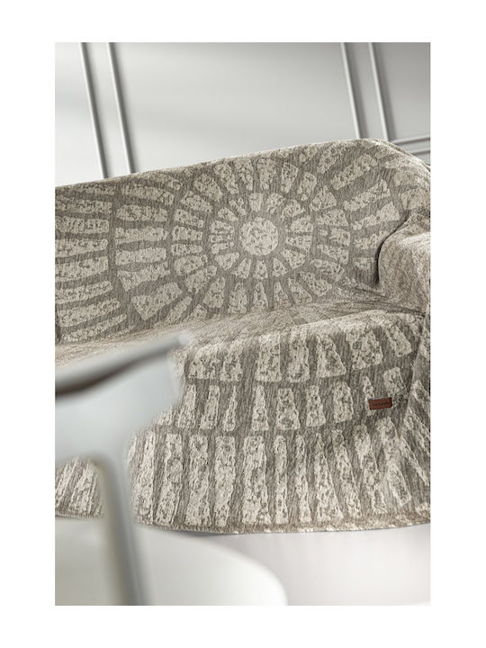 Guy Laroche Siren Sesselüberwurf Chenille 180x150cm Sand