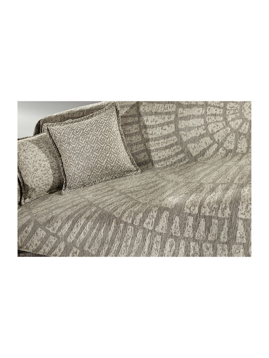 Guy Laroche Siren Sesselüberwurf Chenille 180x150cm Sand