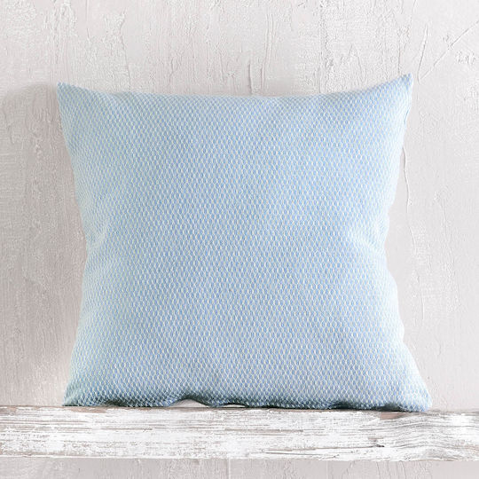 Rythmos Utopia Three-Seater Sofa Throw 2 Sides Jacquard 180x280cm Light Blue