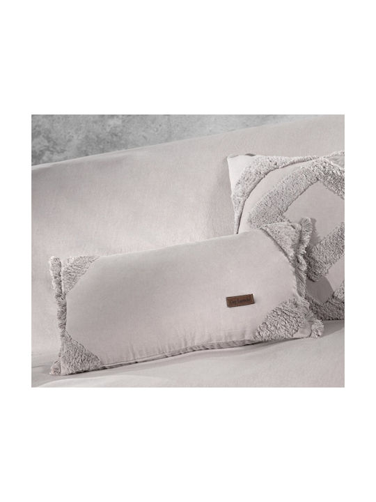 Guy Laroche Decorative Pillow Case Hidi Made of 100% Cotton Pink 30x45cm