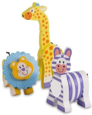 Melissa & Doug Ζωάκι από Ξύλο
