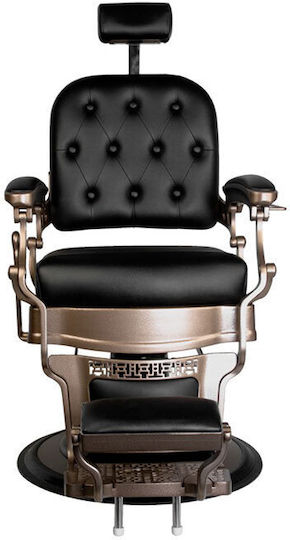 Barber Equipment Καρέκλα Barbier Schwarz mit verstellbarer Höhe