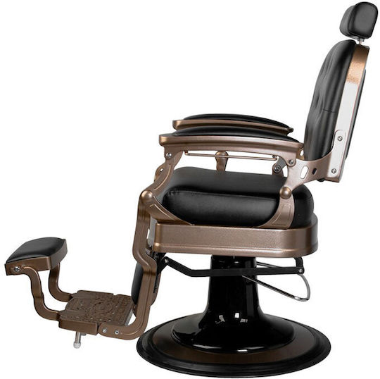 Barber Equipment Καρέκλα Barbier Schwarz mit verstellbarer Höhe