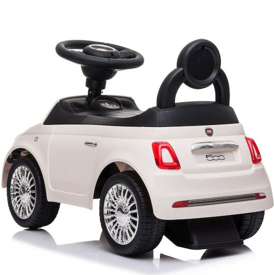 FreeOn Fiat 500 Αυτοκινητάκι Ride On για 12+ μηνών Λευκό