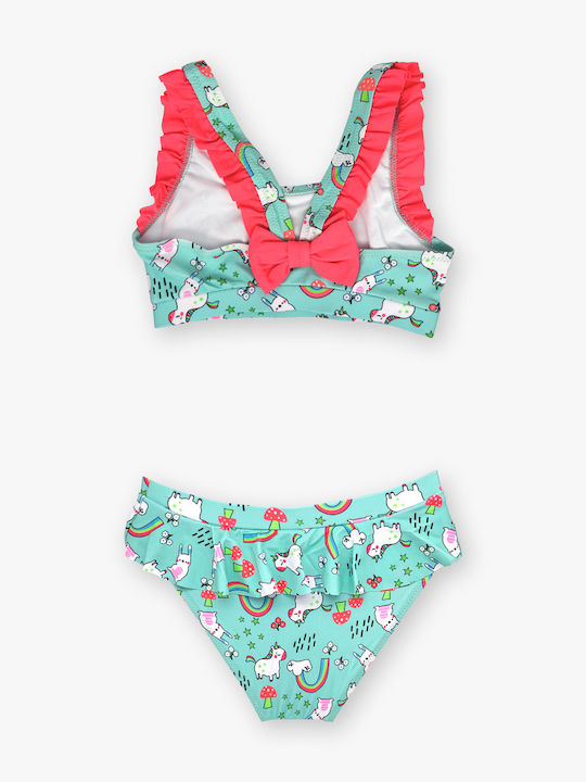 Flower Girl Kids Swimwear Swimwear Set Mint