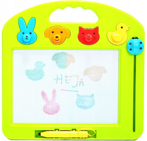 MalPlay MalPlay Magnetische Tafel Zeichnen & Radieren 23x23x23cm