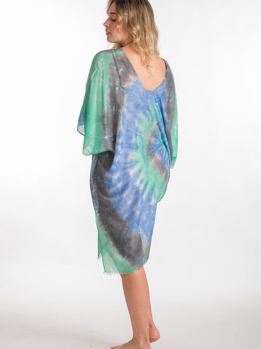 Rima Beachwear Feminin Caftan de Plajă Verde