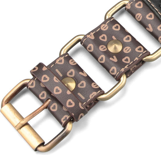 Lovetoy Rebellion Reign Hand Cuffs Black/Brown