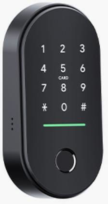 TTLOCK Ηλεκτρονική Κλειδαριά Smart Lock με Σύνδεση Bluetooth και Wi-Fi
