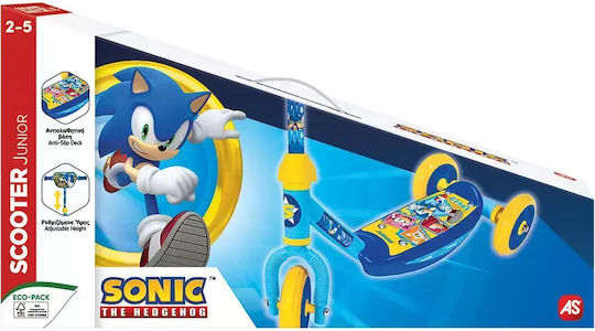 AS Παιδικό Πατίνι Sonic Τρίτροχο για 2+ Ετών Πολύχρωμο