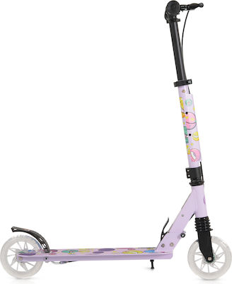 Byox Kids Scooter Foldable 2-Wheel Lilac