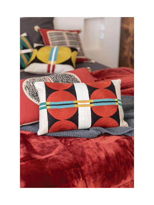 Vivaraise Sofa Cushion Yoni 100% Cotton Multicolour 30x50cm