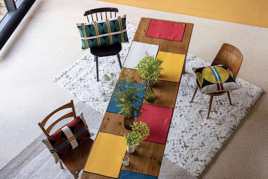 Vivaraise Perna De Canapea Yoni Din 100% Bumbac Multicolor 30x50cm