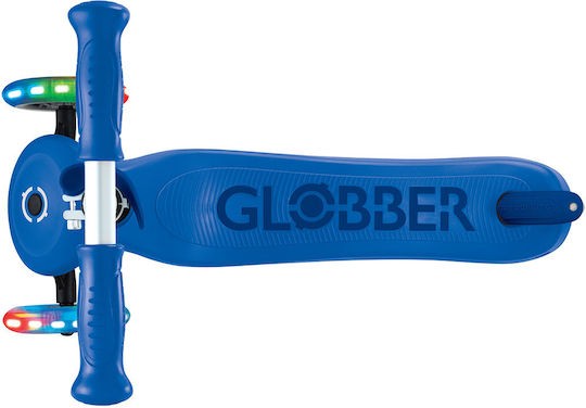 Globber Παιδικό Πατίνι Go.up Sporty Lights Τρίτροχο με Κάθισμα για 3+ Ετών Μπλε