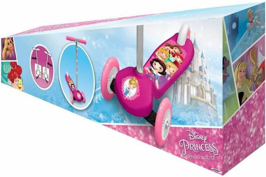 Stamp Παιδικό Πατίνι Disney Princess Τρίτροχο Ροζ
