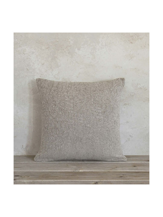 Nima Μαξιλάρι Καναπέ Secret από 100% Βαμβάκι Beige 45x45εκ.
